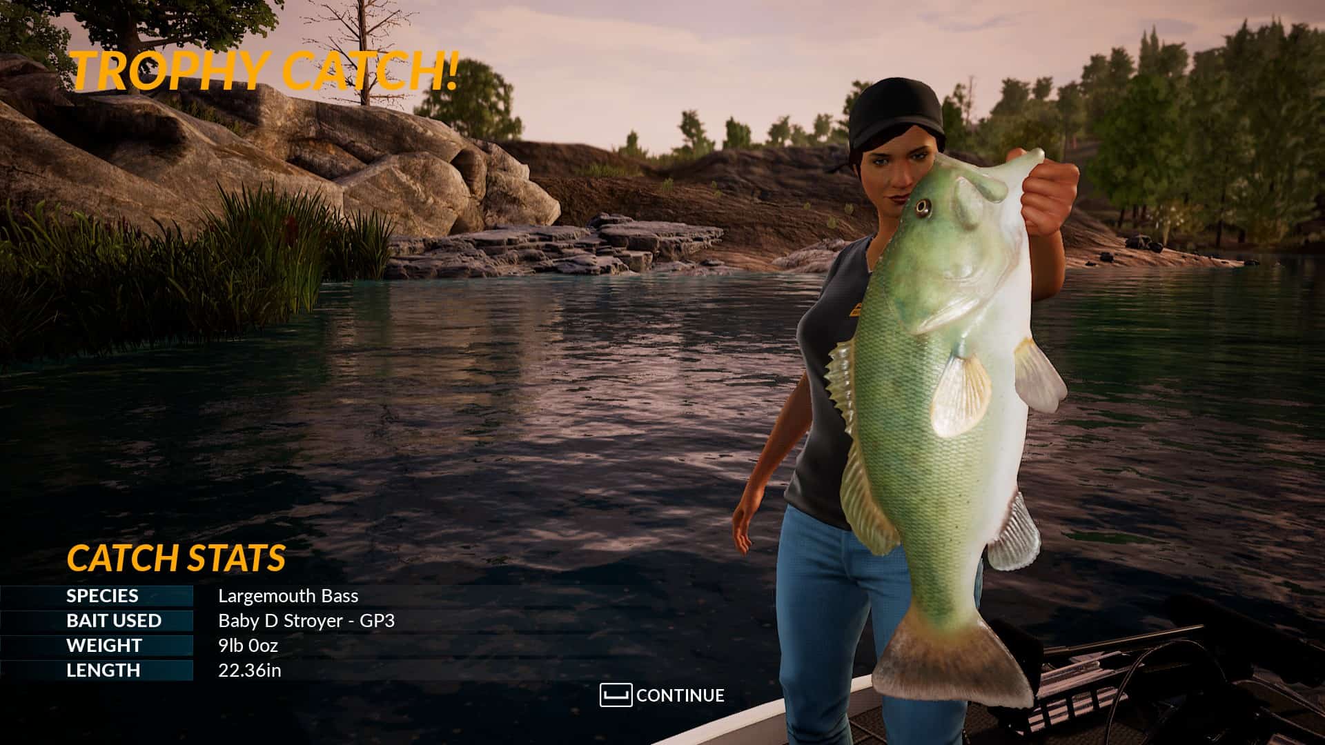 Tackle Points in Fishing Sim World